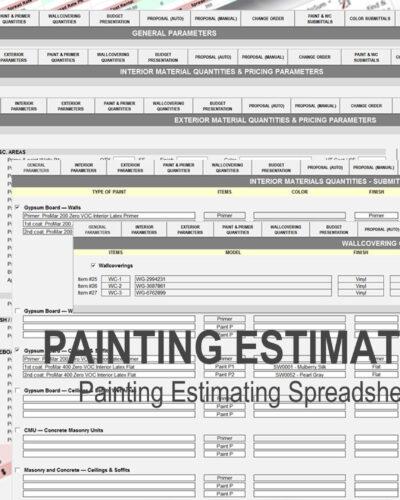 Painting Estimating System