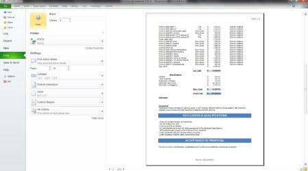 Painting Estimating System