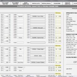 Painting Estimating System